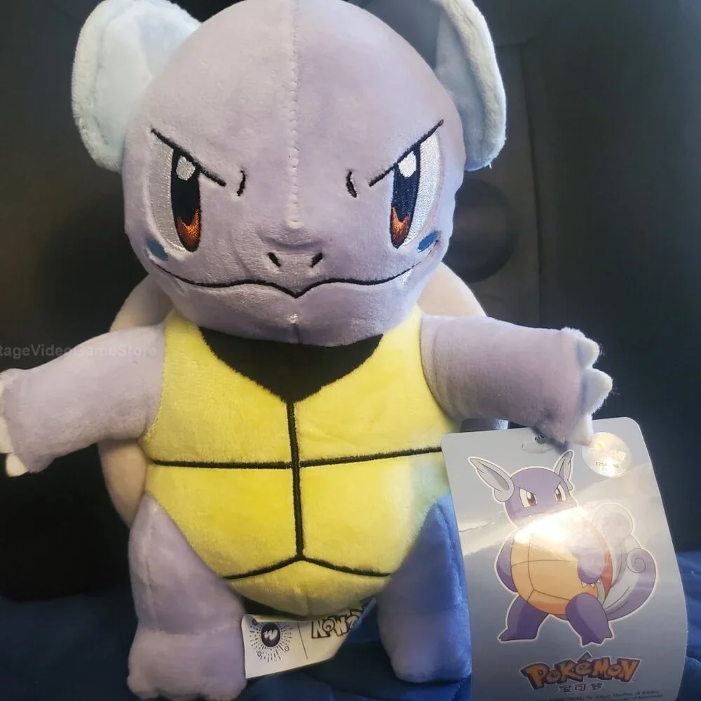 Pokemon Wartortle Plush Soft Stuffed Doll Toys Cute Collectible 23 CM Kids - Picture 7 of 10
